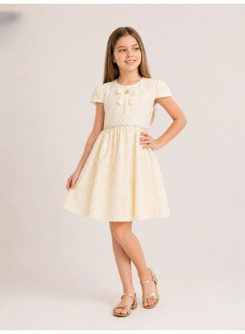 Victor And Jane  Embellished A-Line Dress for Women | Best Price UAE