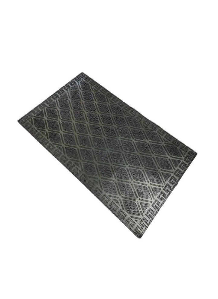 Spaceshoop Door Mat Outdoor Entrance Large Shoe Scraper, Front Door Mats, All Weather Entrance Mats, Entryway Rug for Shoe Mat, Garden Patio Quick-Drying Carpet (75 * 45) (multicolor)  - Image 2