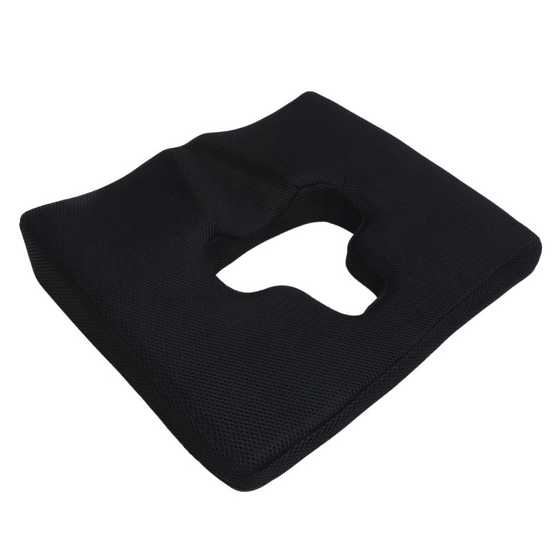 Slow Rebound Cushion Triangular Bevel T-Shaped Opening - Crotch Slotted Design Pressure Relief Cushion for Bedridden Patients Wheelchair Users - Image 5