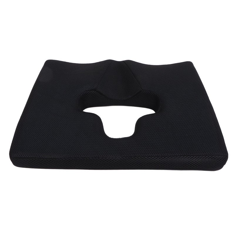 Slow Rebound Cushion Triangular Bevel T-Shaped Opening - Crotch Slotted Design Pressure Relief Cushion for Bedridden Patients Wheelchair Users - Image 3