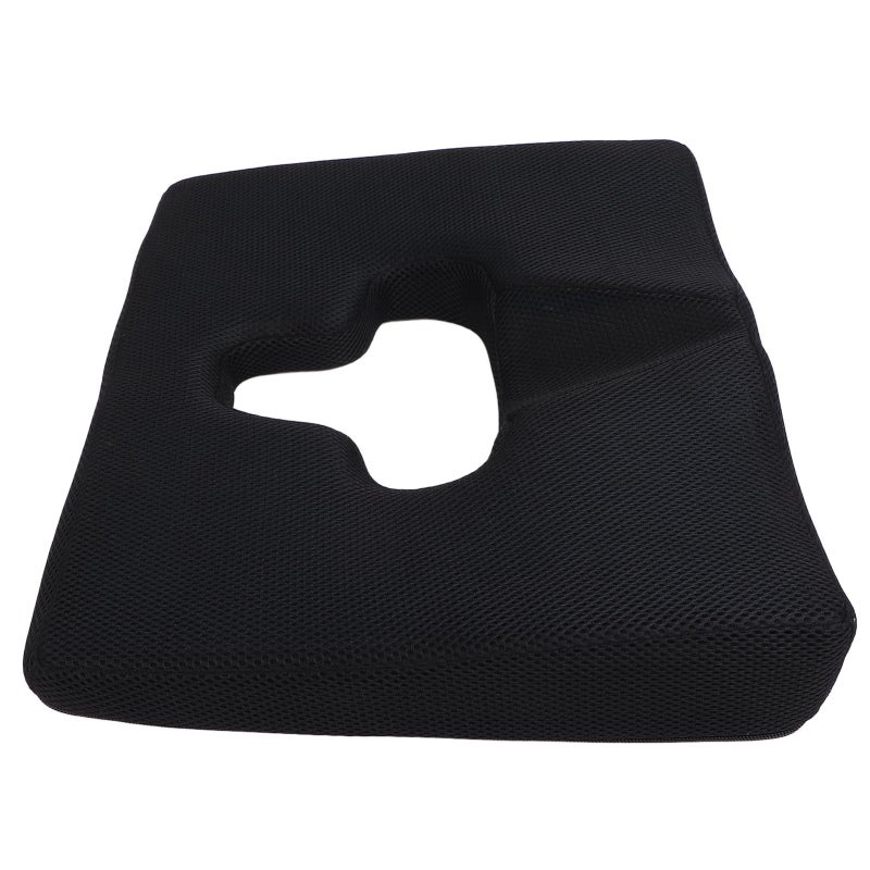 Slow Rebound Cushion Triangular Bevel T-Shaped Opening - Crotch Slotted Design Pressure Relief Cushion for Bedridden Patients Wheelchair Users - Image 2