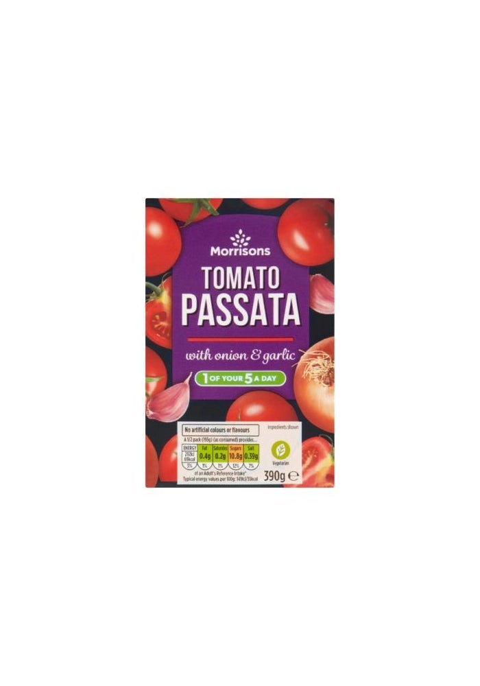 Tomato Passata With Onion & Garlic - 390g