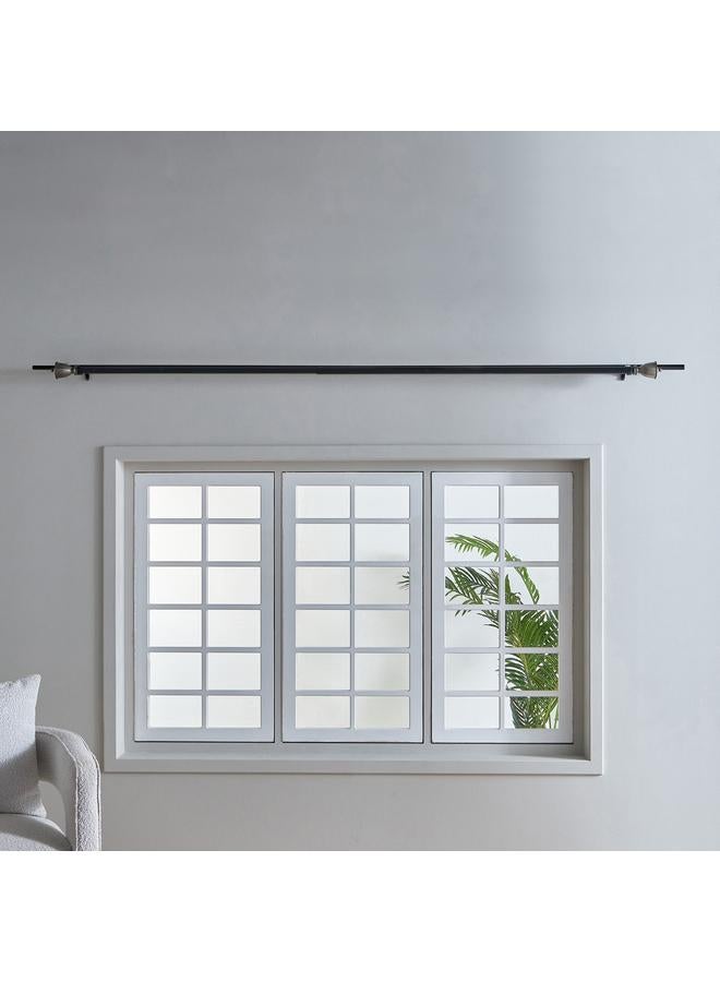 COY 25 Mm Extendable Double Curtain Rod With Finial 157 457 Cm - Image 4