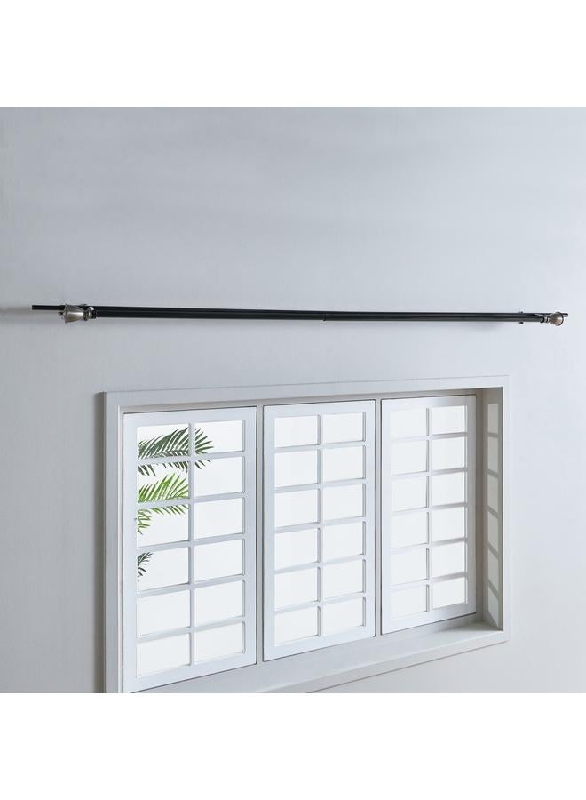 COY 25 Mm Extendable Double Curtain Rod With Finial 157 457 Cm - Image 2