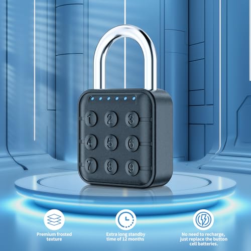 SURPN Combination Lock Combination Lock for Locker Locker Lock Gym Locker Lock High Security Easy to Use for Gym School Travel Outdoor Black2 Pack - Image 3