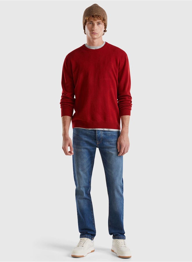 Benetton crew neck sweater  - Image 4