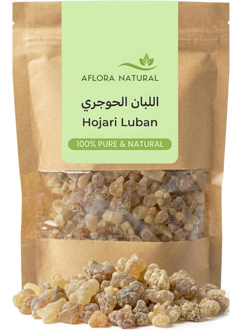 AFLORA NATURAL Hojari Luban – Premium Frankincense Resin Chunks | Natural Aromatic Incense for Home & Spiritual Use Nature Does It Better 100 gm