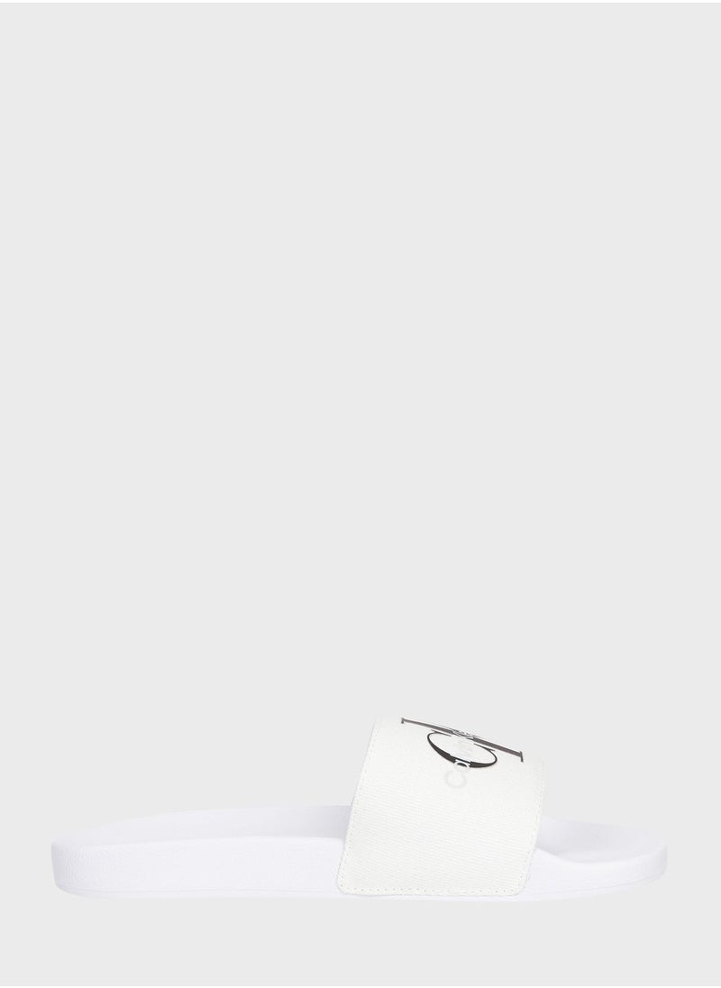 Calvin Klein Jeans - Monogram Slides - Image 1