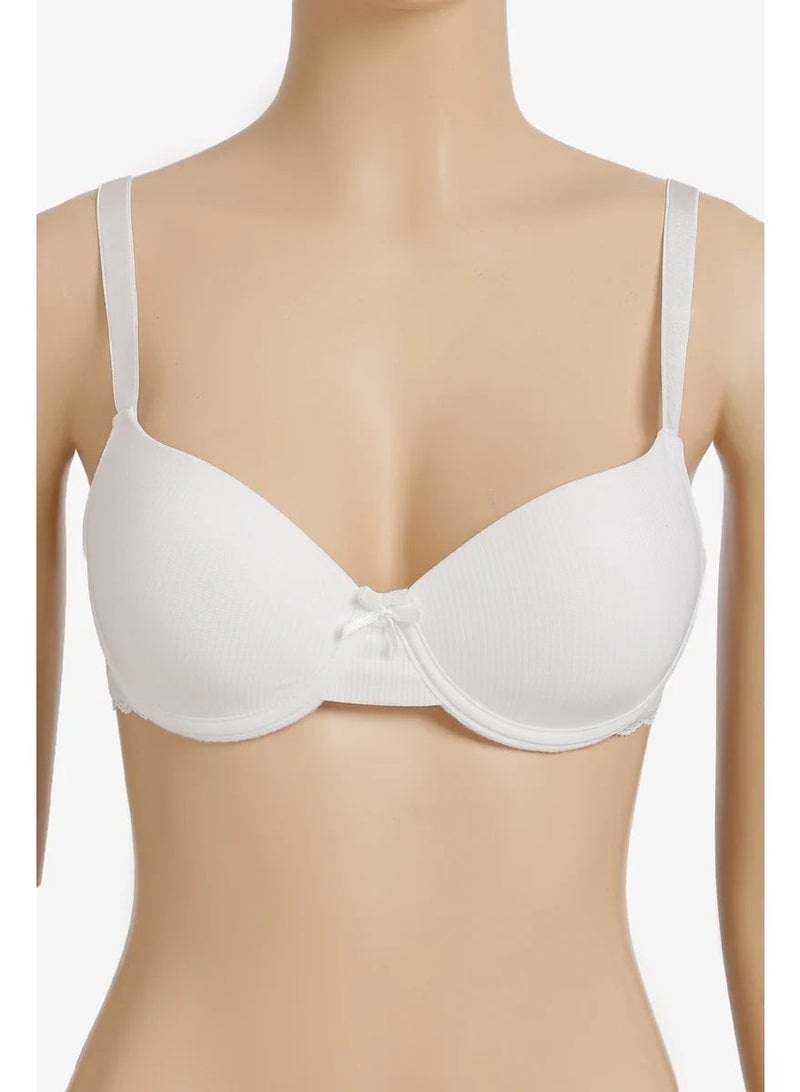Carina Padded Ribbed Bra - Image 3