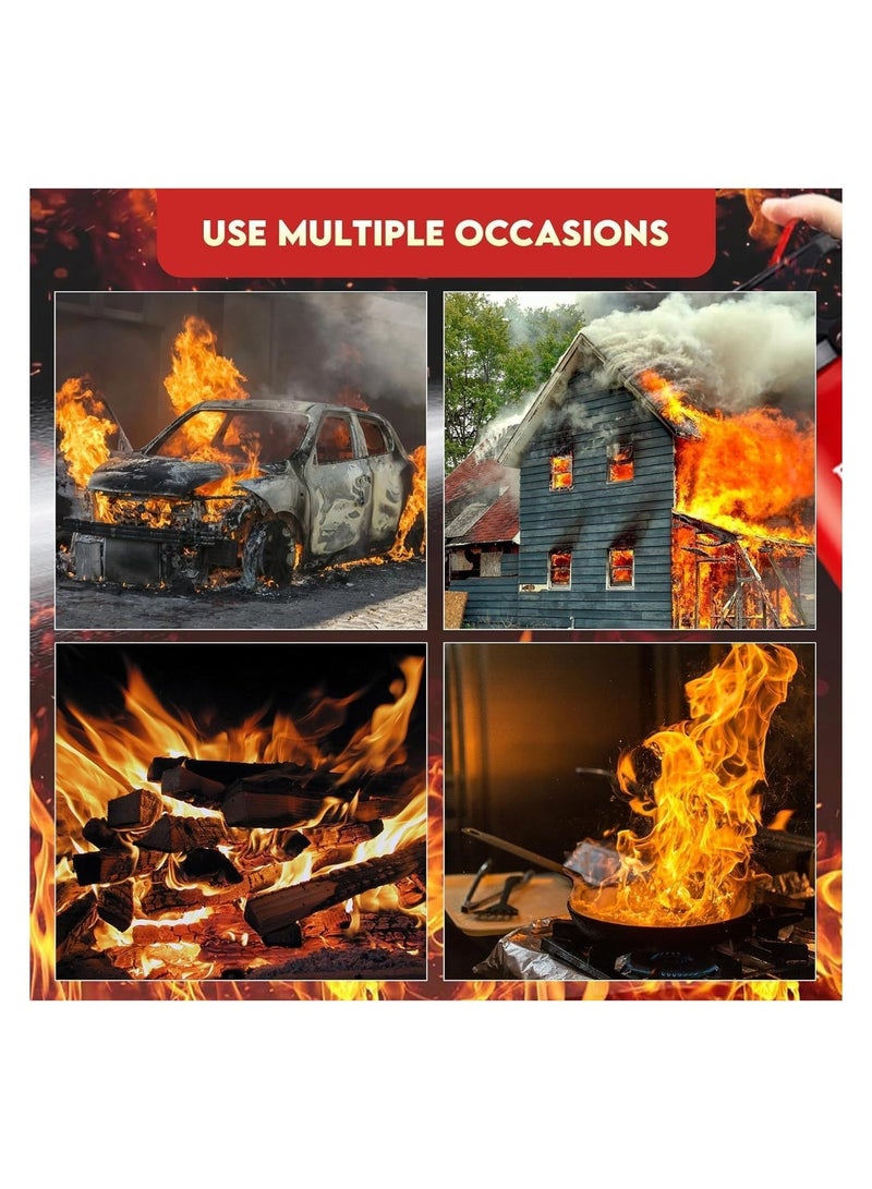 2KG 1 Pcs Fire Extinguisher Portable Dry Powder - UAE Civil Defense Approved - Image 3