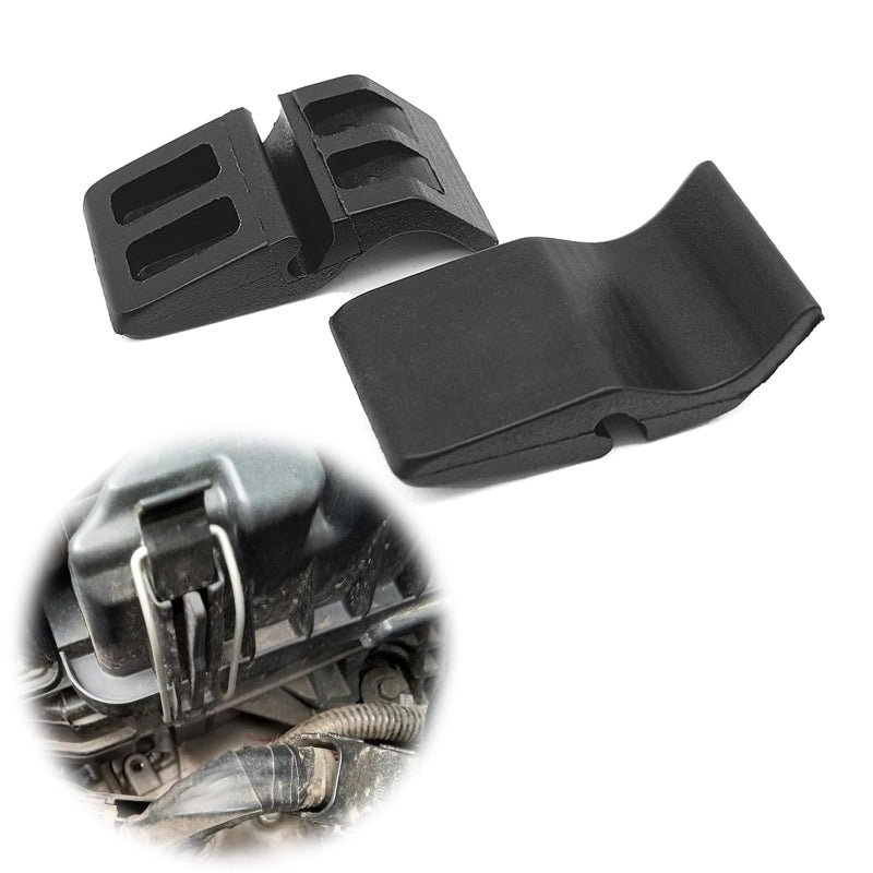 Black Air Cleaner Accessory Clip 17219P65000 Plastic Intake Housing Clip for Honda Fit 15L 20092013 Insight 10L 20002006 Accord 2PCS