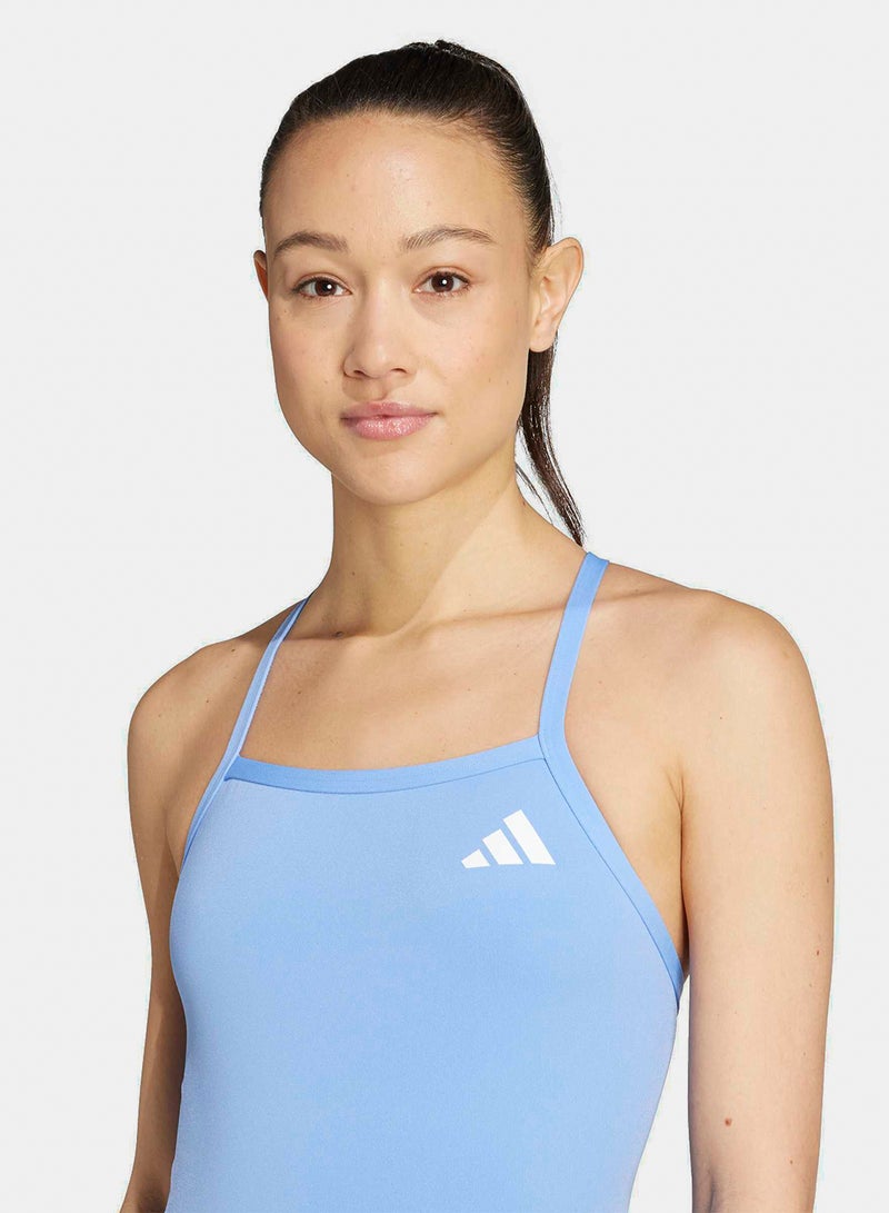 Adidas Ripstream Team Thin Straps V-Back Swimsuit - Image 4