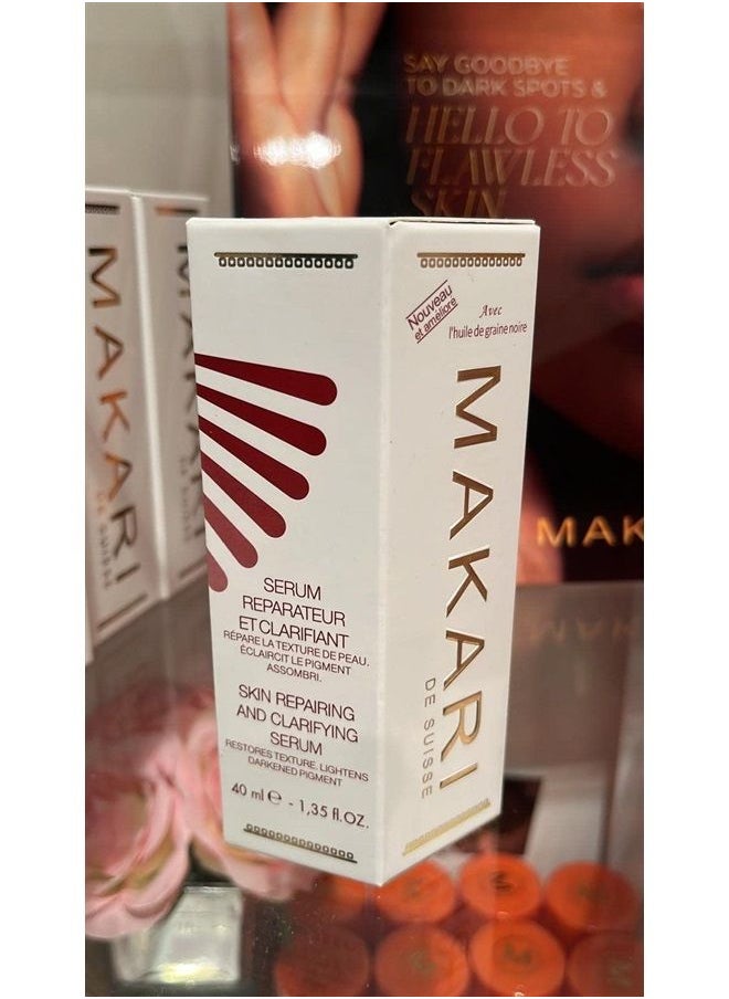 Makari - Makari Classic Skin Repairing and Clarifying Serum (1.35 fl oz) | Dark Spot Treatment Serum | Reuvenates Tone and Texture | Softens, Smoothens, and Brightens Skin | Recommended for All Skin Types - Image 1