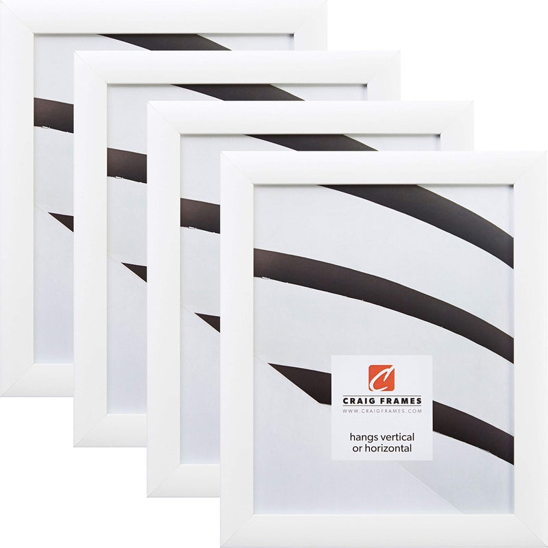 Craig Frames 23247812 18 x 24 Inch Picture Frame White Set of 4
