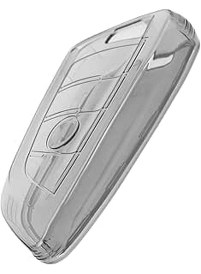 Soft Clear TPU Car Key Cover Protective Flexible Sleeve With Precise Fit - Image 1