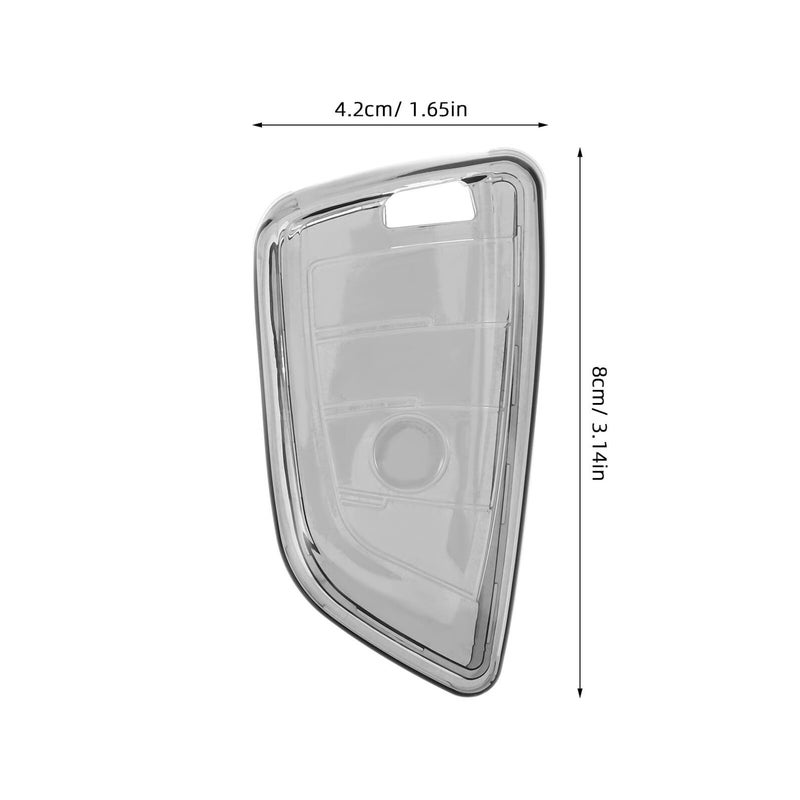 Soft Clear TPU Car Key Cover Protective Flexible Sleeve With Precise Fit - Image 3