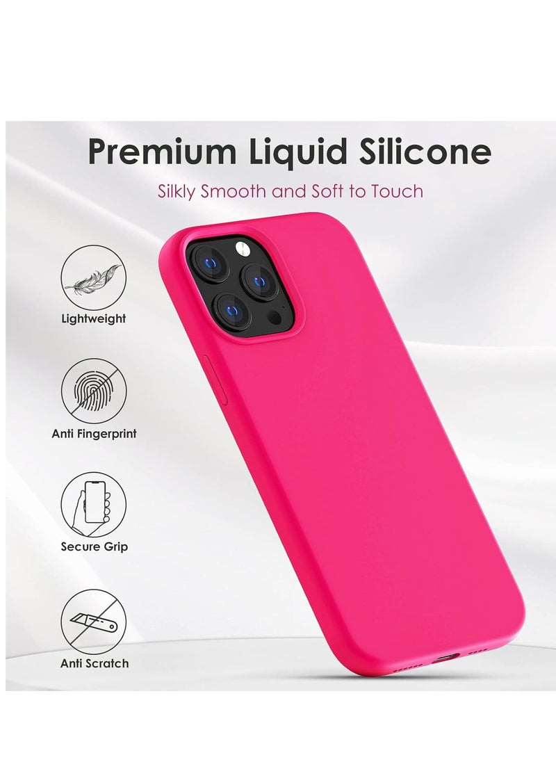 Generic - Case, Silicone Shockproof Slim Thin Phone Case for iPhone 11 Pro (hot Pink) - Image 1