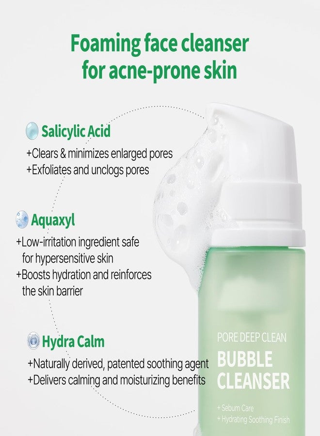PONGDANG Pore Deep Clean Bubble Cleanser (5.11fl.oz) | Mild Formula Face Wash for Acne-prone, Sensitive Skin | Daily Sebum Control & Zero Irritation | Korean Skin Care - Image 5