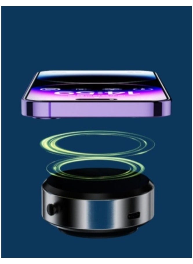 Magnetic Car Phone Holder with Suction Cup, Easy and Secure Phone Holder that Snaps Anywhere