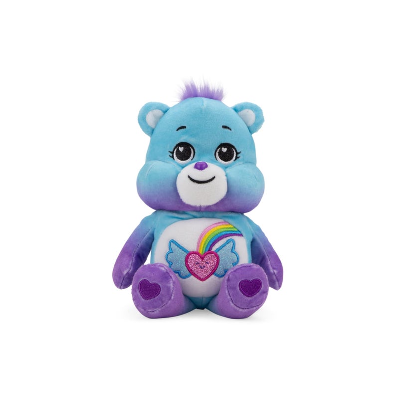 Care Bears Basic Bean Plush Glitter Dream Bright Bear Small - Image 2