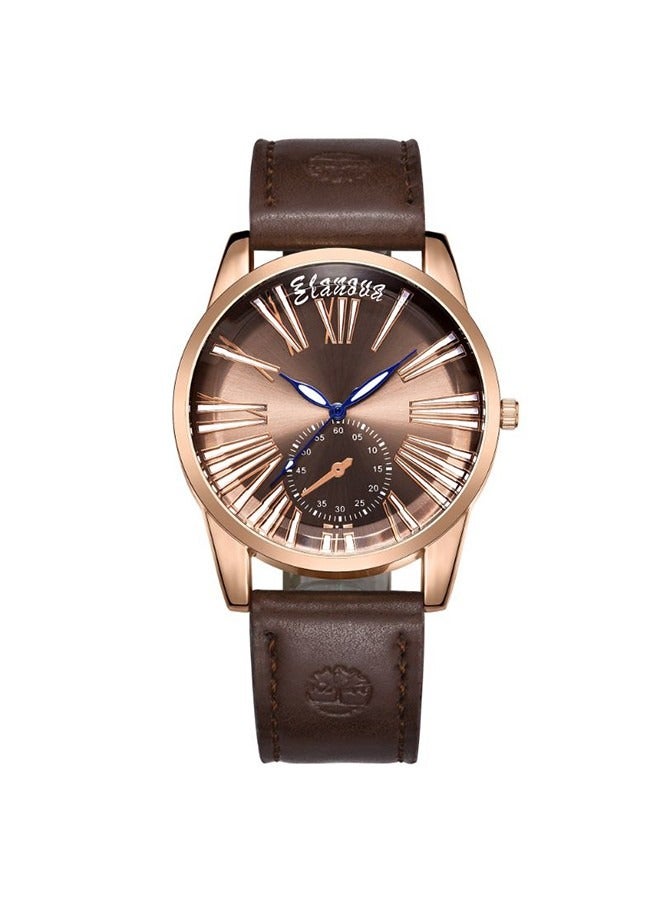 Elanova Men's Analog Watch with Stainless Steel Strap EL43DB