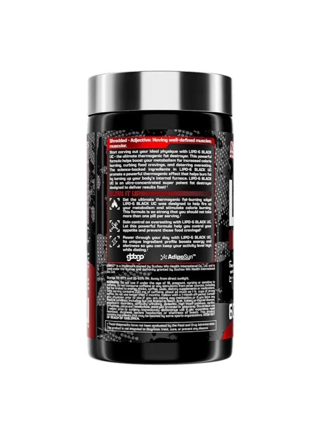 Nutrex Research Lipo 6 Black Ultra Concentrate Fat Loss Support - Image 2