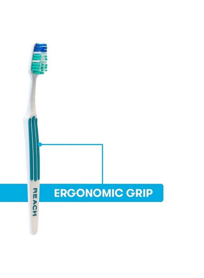 ريتش فرشاة أسنان REACH Advanced Design للبالغين، ناعمة، 7 قطع - Image 4