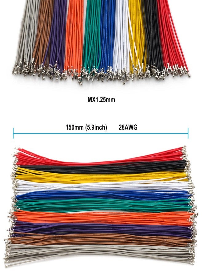 Yoeruyo Compatible with Molex Mini-SPOX 2.50mm 5264 Connector with Premium 22AWG Pre-Crimped Cables, 2P 3P 4P 5P 6P 5264 Housing (MX2.54-5264) - Image 3