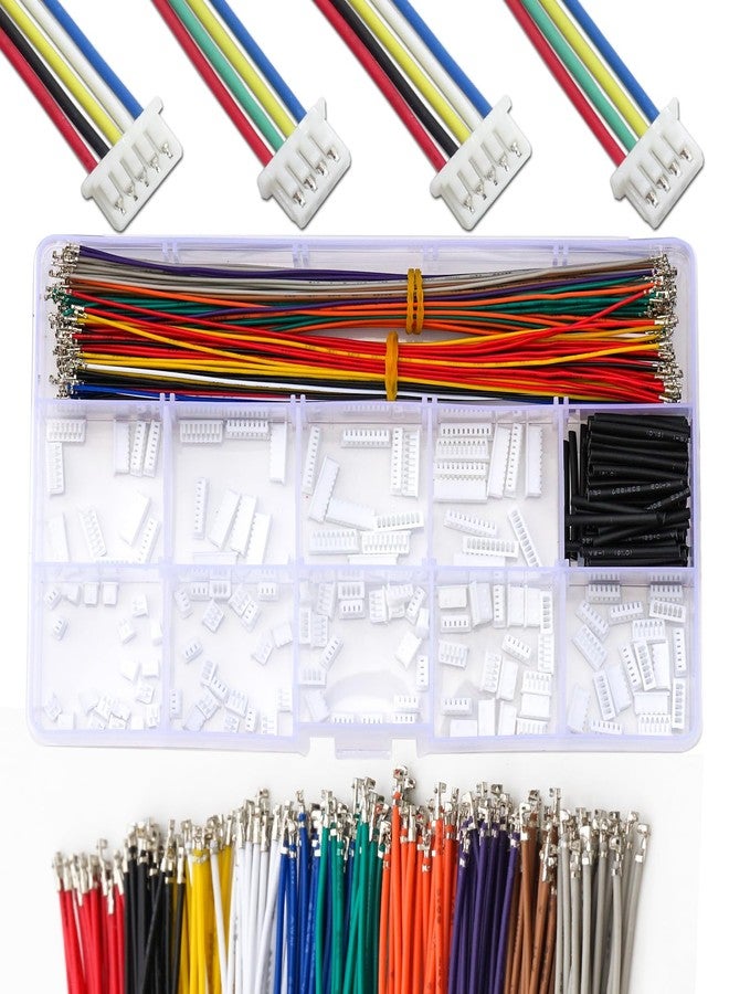 Yoeruyo Compatible with Molex Mini-SPOX 2.50mm 5264 Connector with Premium 22AWG Pre-Crimped Cables, 2P 3P 4P 5P 6P 5264 Housing (MX2.54-5264) - Image 1