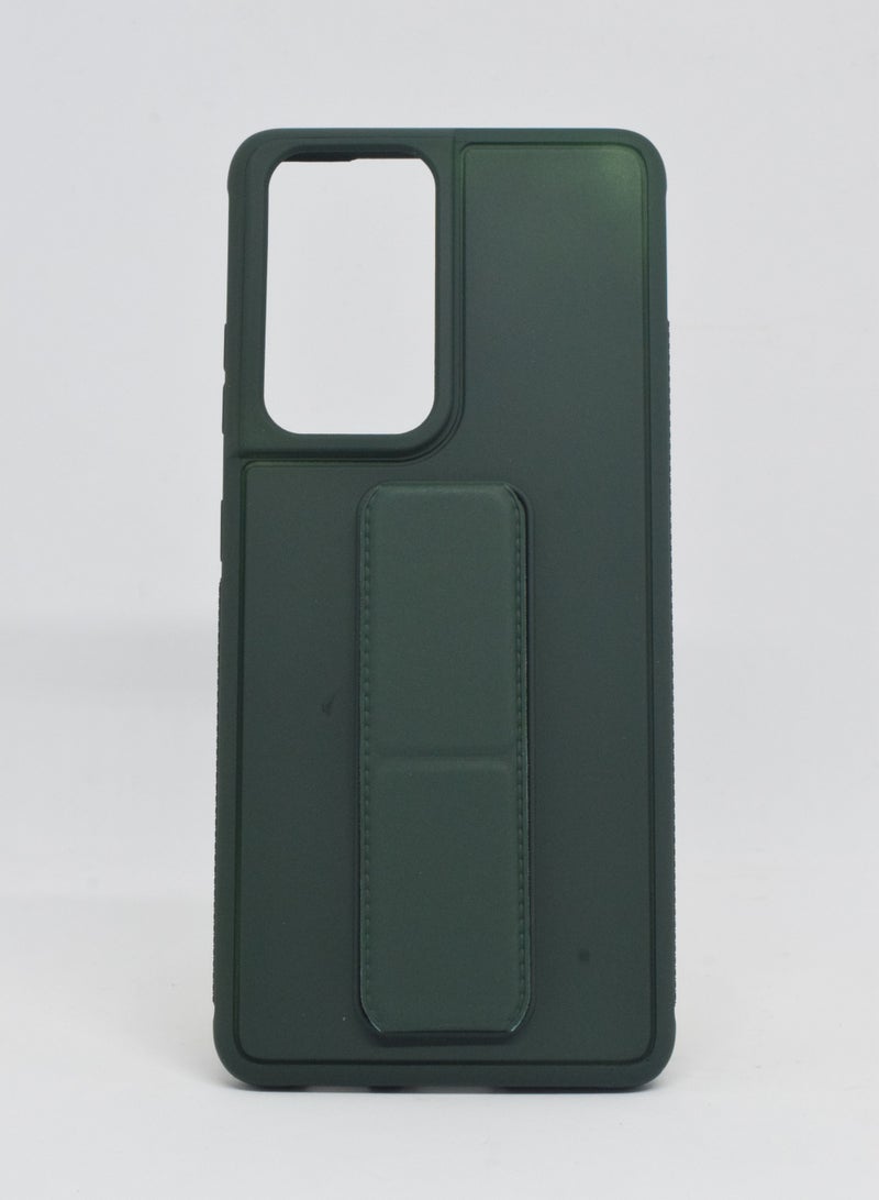 BORTONY Protective Case Cover With Finger Grip Stand For Samsung Galaxy S21 Ultra - Image 1