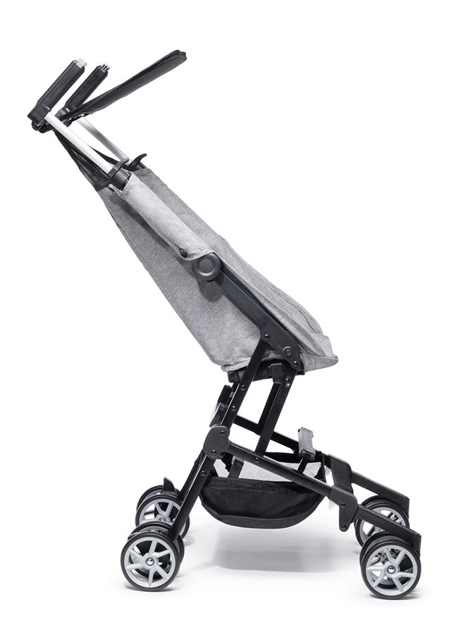 Munchkin Sparrow Ultra Compact Lightweight Travel Stroller For Infants and Toddlers– Grey - Image 5
