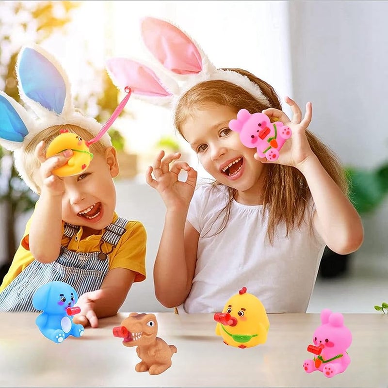 RMISODO 4Pack Easter Stress Tongue Sticking Out Toys, Novelty Relief Squeeze Toys for Kids Boys Girls Easter Basket Stuffers Egg Fillers Gifts Party Favors - Image 5