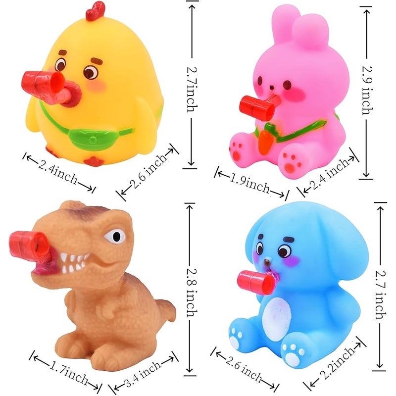 RMISODO 4Pack Easter Stress Tongue Sticking Out Toys, Novelty Relief Squeeze Toys for Kids Boys Girls Easter Basket Stuffers Egg Fillers Gifts Party Favors - Image 3
