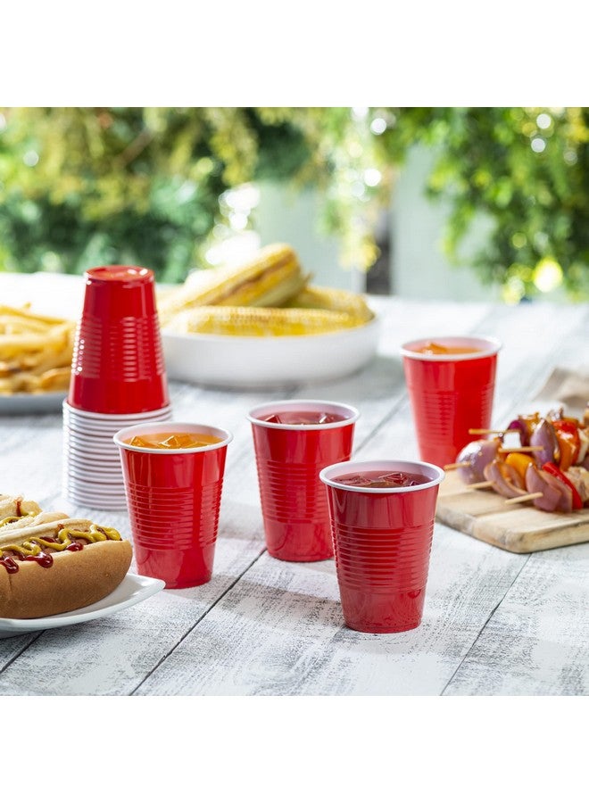 Comfy Package [9 oz. - 240 Count Disposable Plastic Red Cups, Party Drinking Cups for Events and Everyday Use - Image 3