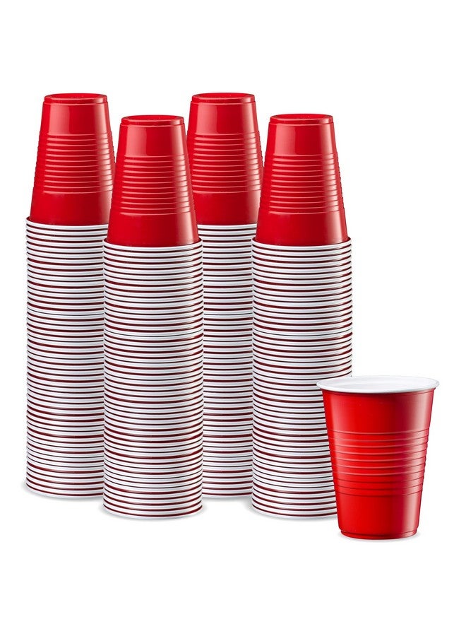 Comfy Package [9 oz. - 240 Count Disposable Plastic Red Cups, Party Drinking Cups for Events and Everyday Use - Image 1
