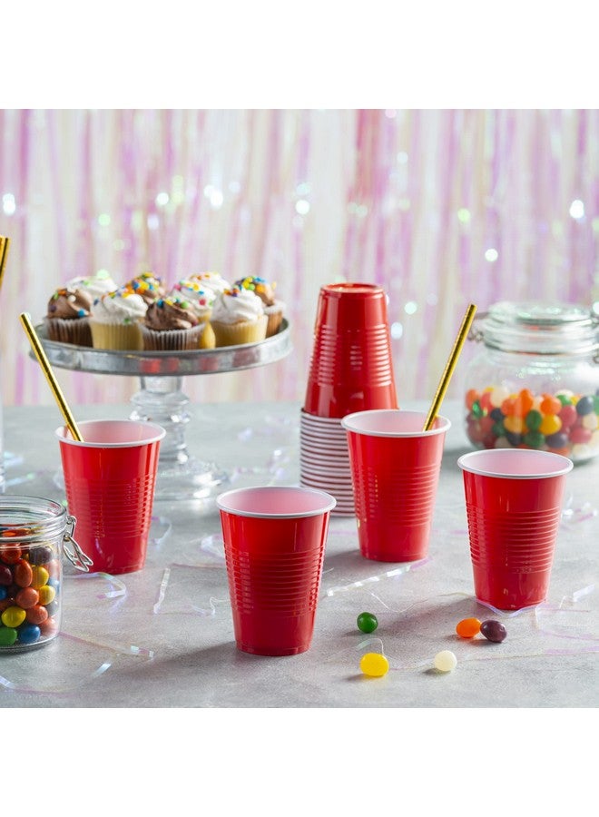 Comfy Package [9 oz. - 240 Count Disposable Plastic Red Cups, Party Drinking Cups for Events and Everyday Use - Image 5