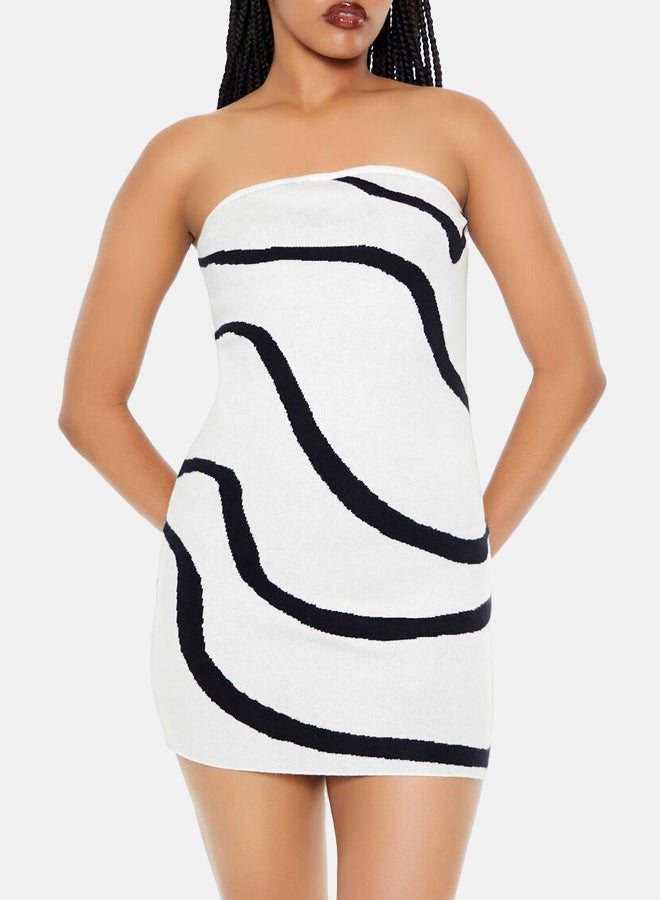 FOREVER 21 Sweater-Knit Mini Tube Dress - Image 3