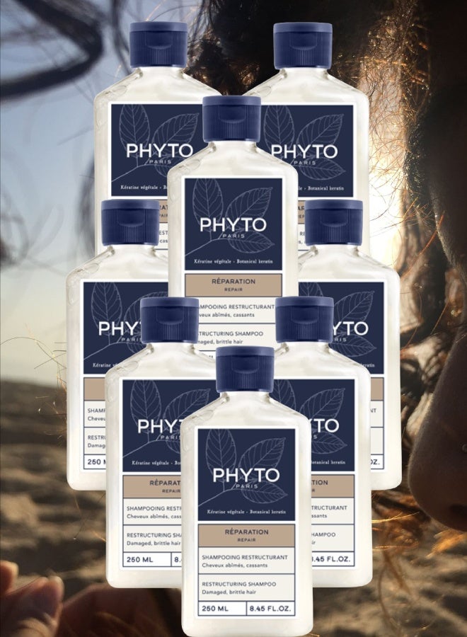 Phyto 8 Pieces Phyto Paris Repair Shampoo 250ML - Image 1