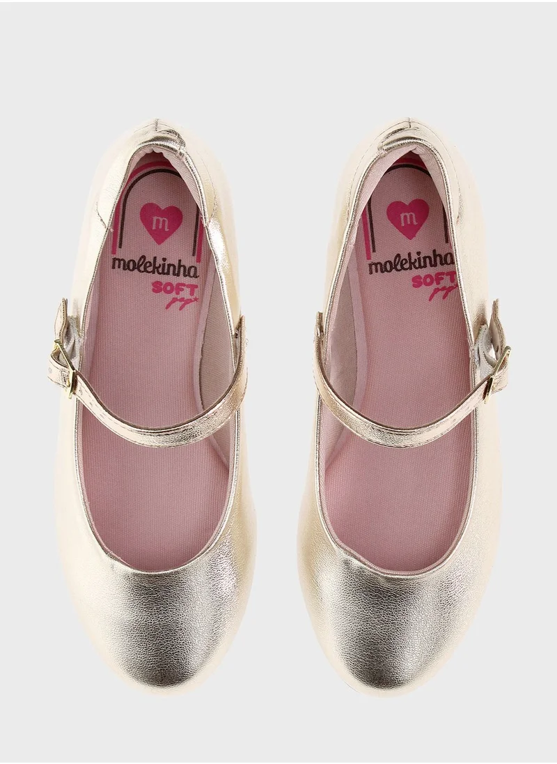 MOLEKINHA Youth Slip On Ballerinas