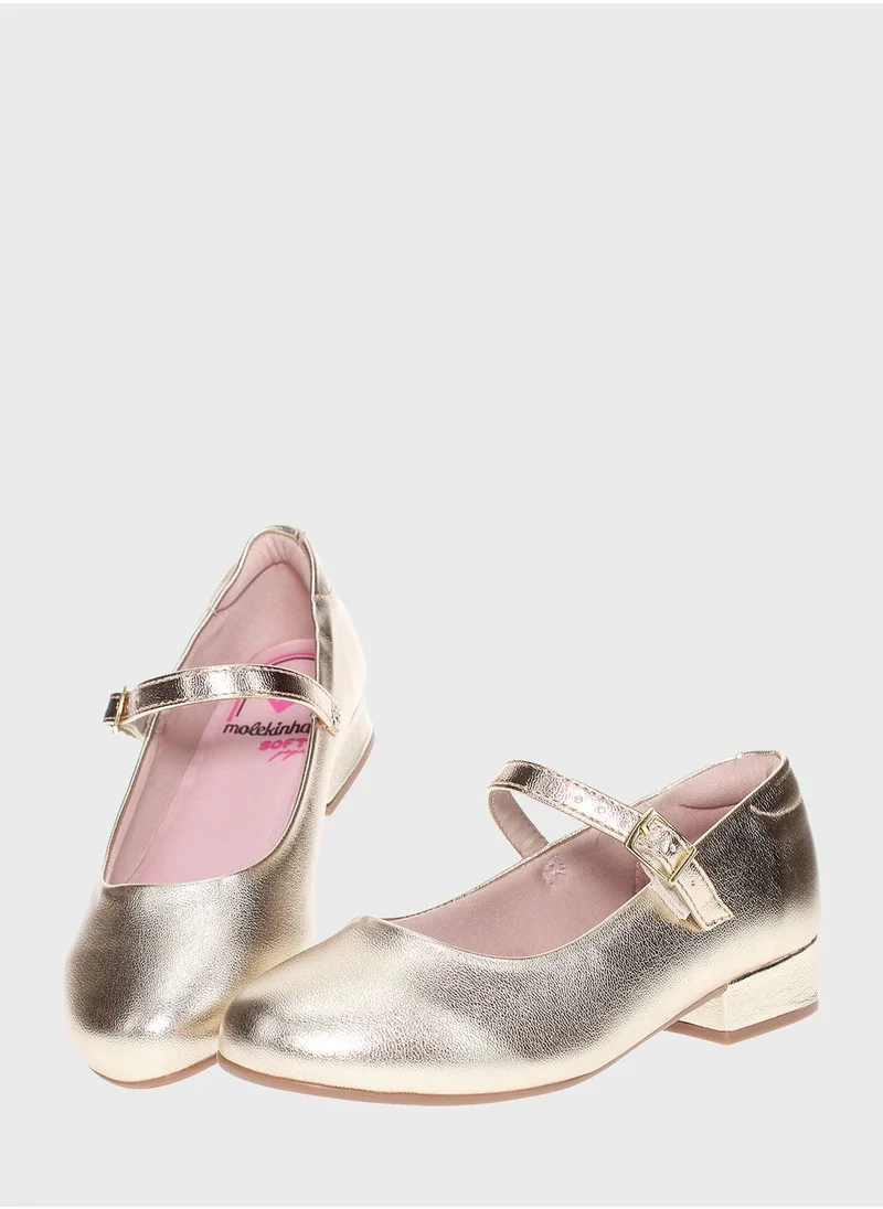 MOLEKINHA Youth Slip On Ballerinas