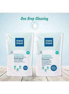mee mee Mee Mee Mild Baby Liquid Laundry Detergent (500Mlrefill Pack) And Mee Mee Antibacterial Baby Liquid Cleanser Combo (500 Mlrefill Pack)  - Image 5