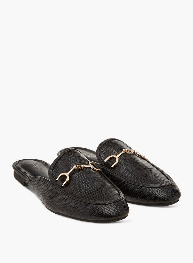 سيليست أحذية نسائية سهلة الارتداء بنقوش وزخرفة معدنية - Image 3