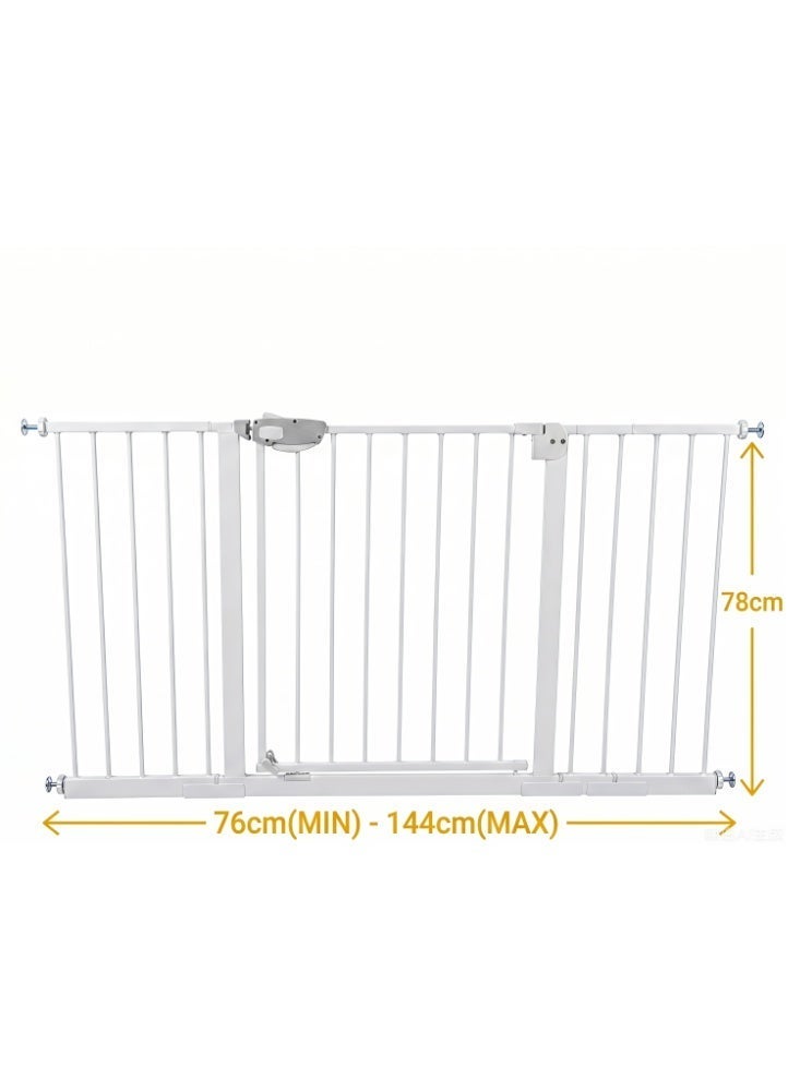 Zanotta Auto Close Safety Baby Gate for Stairs Door Gate,Toddler Safety Essentials for The House Suitable For 76cm-144 cm - Image 5