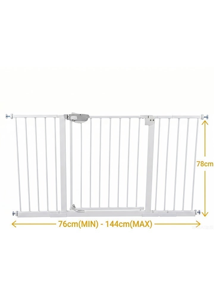 Zanotta Auto Close Baby Safety Gate for Stairs Door Gate,Toddler Safety Essentials for The House Suitable For 76cm-144 cm - Image 5