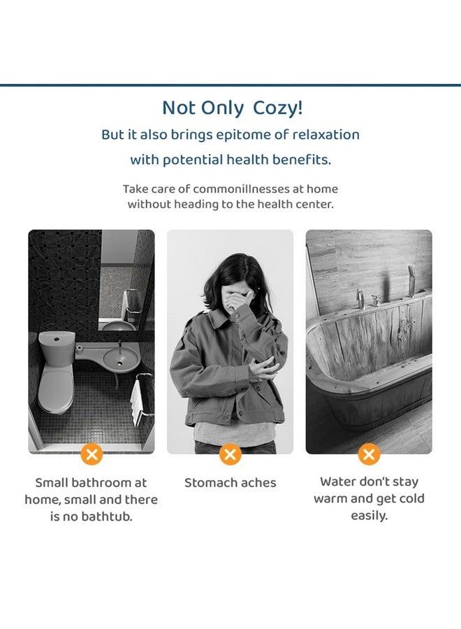 StarAndDaisy Ice Bath Tub for Athletes - Portable & Highly Durable - Sport Recovery Cold Bath,Insulated Spa Buckets for Cold Baths - Blue - Image 3