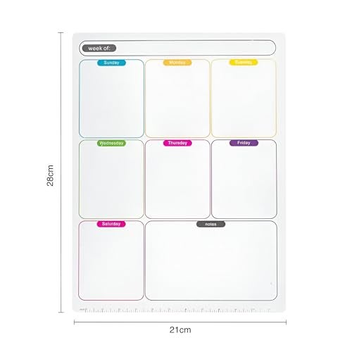 oddpod™ A4 Magnetic Weekly Planner to Organize Daily Tasks/Rewritable to Do List for Home or Office - with Dry Erase Marker - Image 3