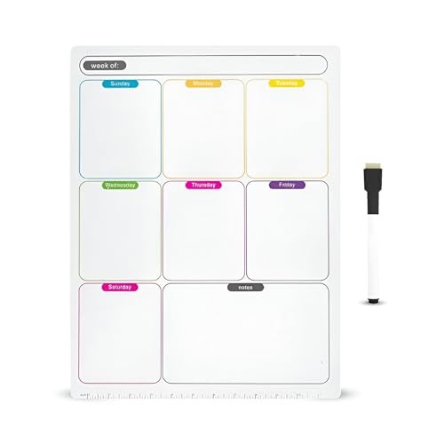 oddpod™ A4 Magnetic Weekly Planner to Organize Daily Tasks/Rewritable to Do List for Home or Office - with Dry Erase Marker - Image 1