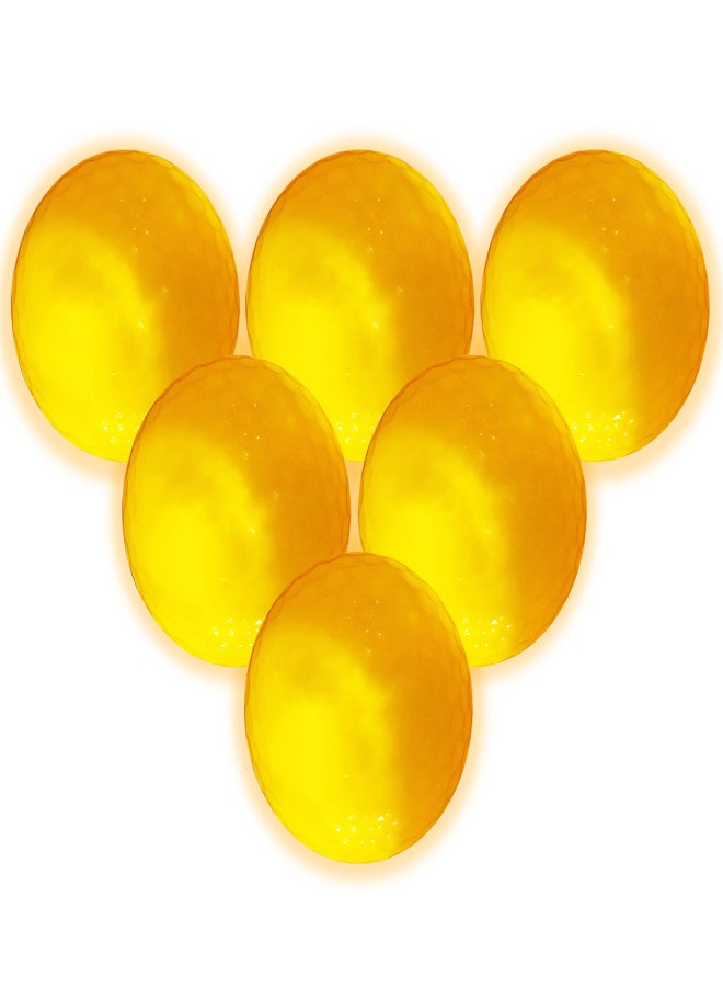 Crestgolf 6pcs LED Glowing Golf Balls Night LED Golf Balls Luminous Golf Balls - Image 1