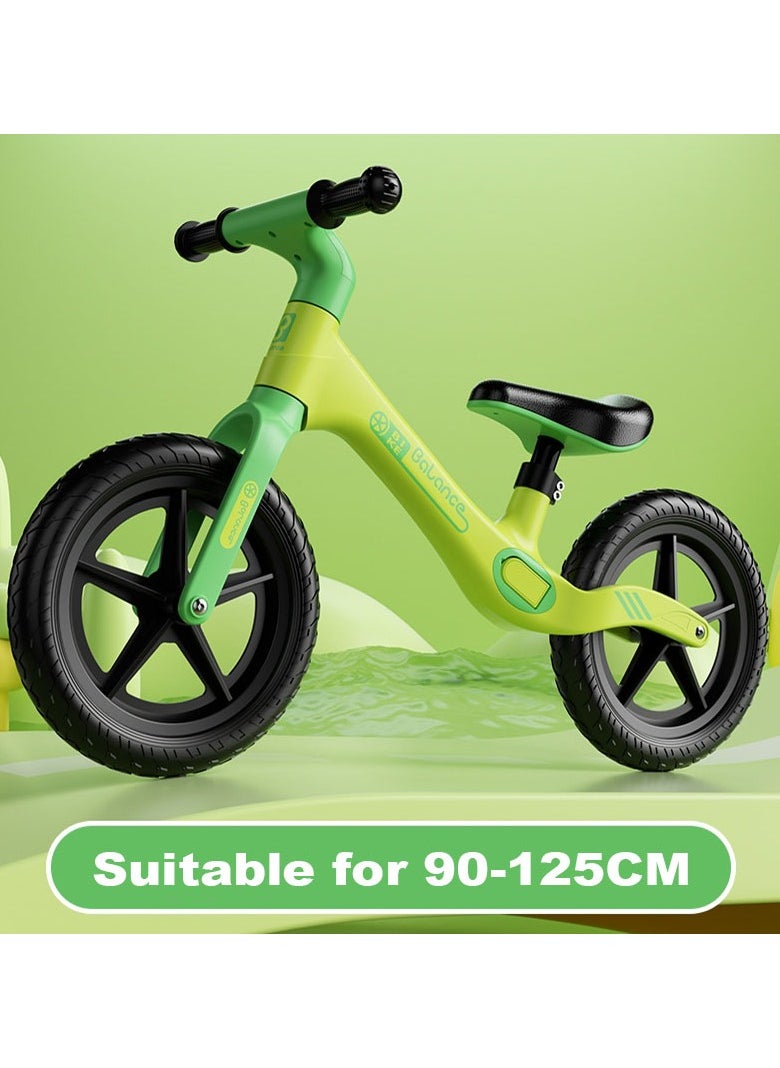 MG Kids Balance Bike for 2-6 Years – Lightweight No-Pedal Training Bicycle with Adjustable Seat & Handlebar – Toddler Balance Bike for Boys & Girls – Sturdy Frame & Puncture-Proof Tires  - Image 1