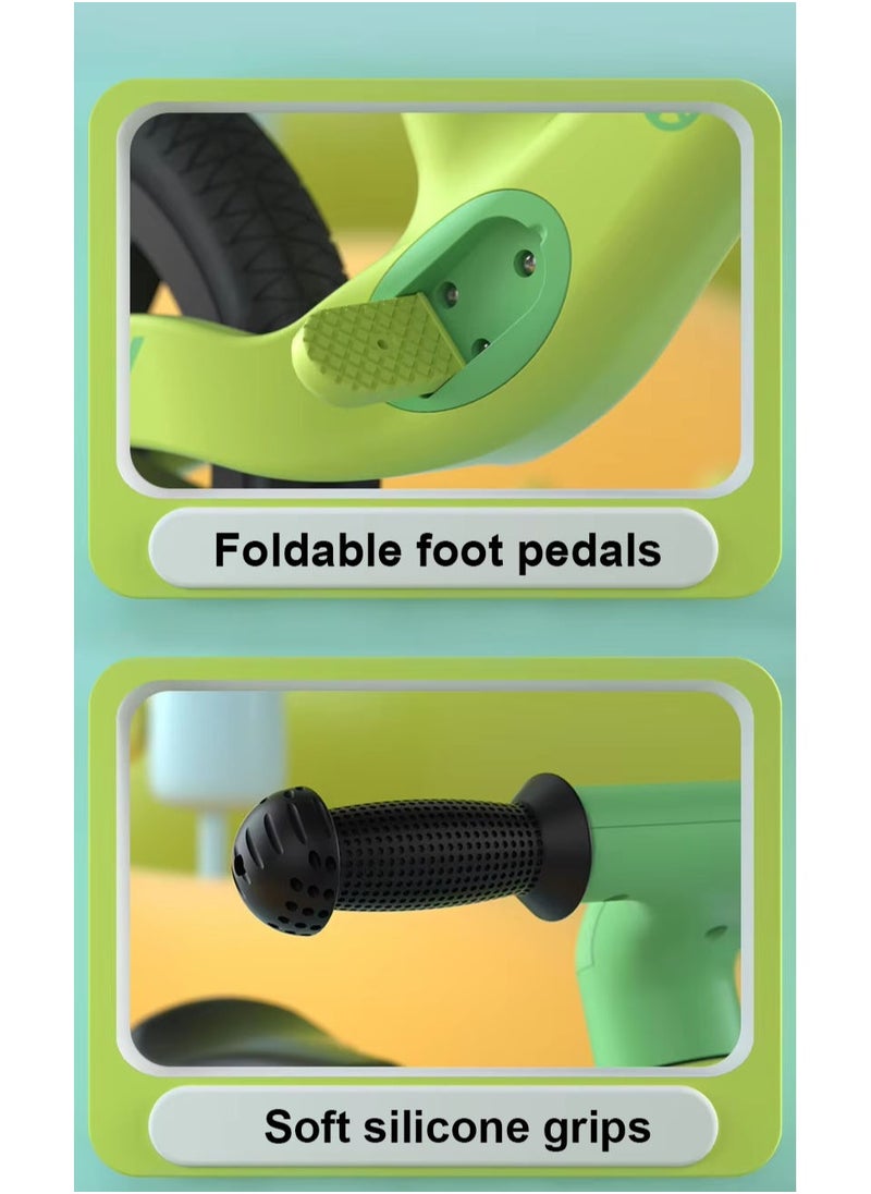 MG Kids Balance Bike for 2-6 Years – Lightweight No-Pedal Training Bicycle with Adjustable Seat & Handlebar – Toddler Balance Bike for Boys & Girls – Sturdy Frame & Puncture-Proof Tires  - Image 3